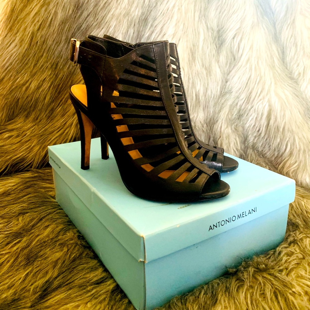 Black Antonio Melani Pumps